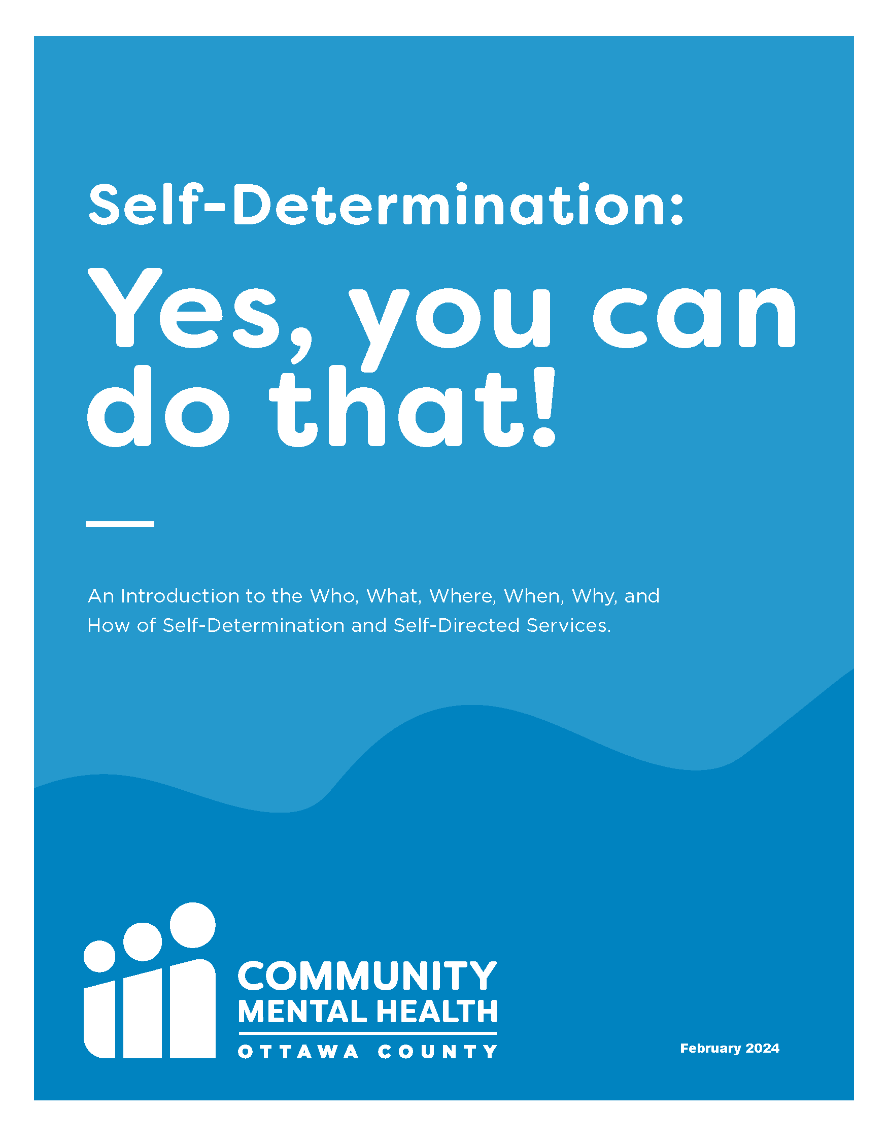 Self Determination Cover Page