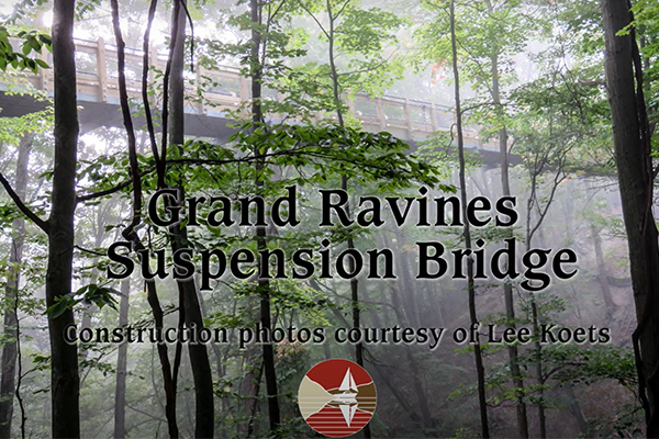Grand Ravines Suspension Bridge Video