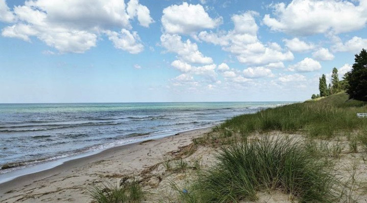 Kouw Park shoreline