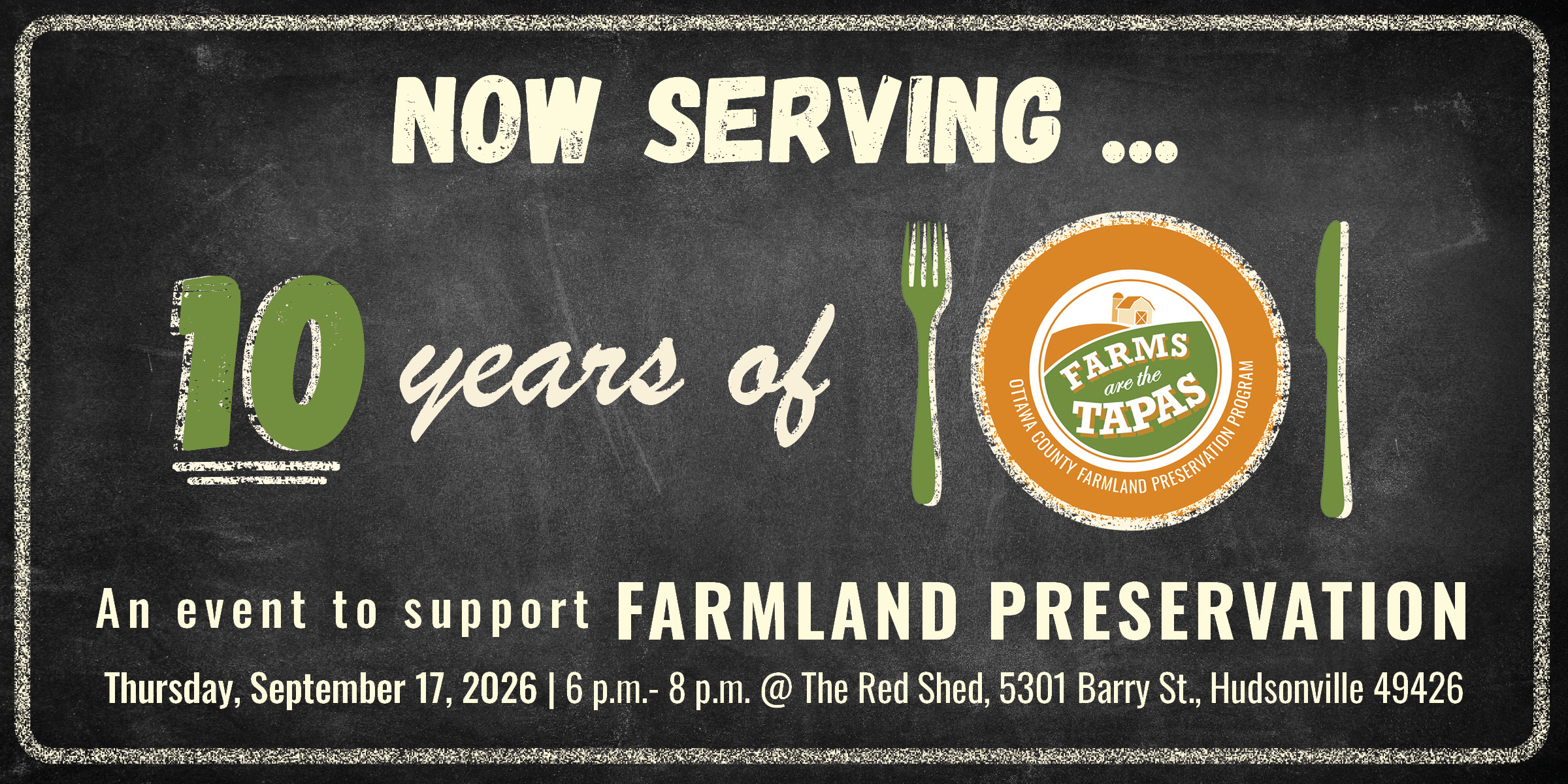 Now Serving: 10 years of Farms are the Tapas